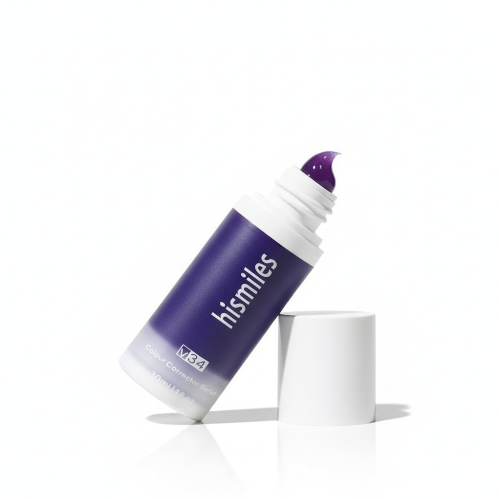 Dentifrice blanchissant violet, nettoyage en profondeur, élimination des taches, haleine rafraîchissante, soins buccaux essentiels pour la vie quotidienne à domicile, 30ml